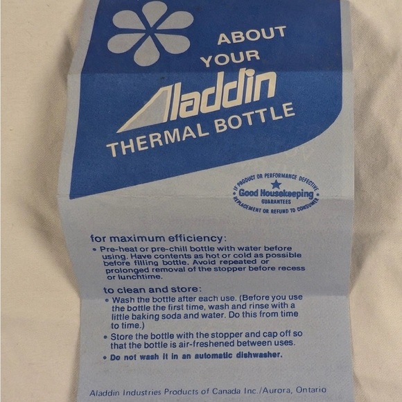 VINTAGE 1979 BUCK ROGERS IN THE 25TH CENTURY CANADIAN ALADDIN LUNCH BOX THERMOS - Picture 9 of 10